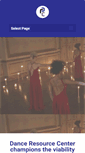 Mobile Screenshot of danceresourcecenter.org